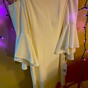 Calvin Klein ivory dress